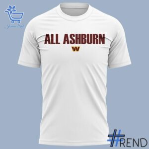 2 Washington Commanders All ASHBURN T shirt featuring a bold design for everyday confidence.
