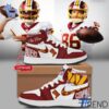 1 Washington Commanders Custom Air Jordan 1 featuring a bold design for everyday confidence.