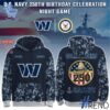 The 1 Washington Commanders US Navy 250th Birthday Hoodie delivers iconic streetwear energy.