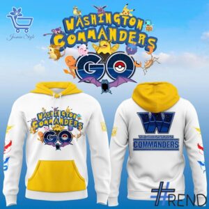 Stylish 1 Washington Commanders x Pokémon Hoodie designed for everyday wear and lasting comfort.