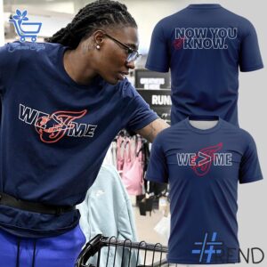 High-quality 1 We Me Indiana Fever Shirt featuring a stylish design for a standout look.