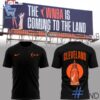 High-quality 1 Welcome To The Land Cleveland WNBA team Shirt featuring a stylish design for a standout look.