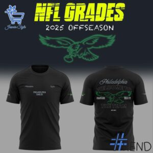 Layered outfit featuring 1 Welcome to Philadelphia Eagles 2025 Off Season Shirt as the key piece