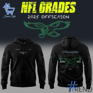 Layered outfit featuring 2 Welcome to Philadelphia Eagles 2025 Off Season Shirt as the key piece