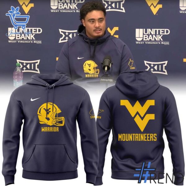 Premium West Virginia Mountaineers Warrior 2025 Hoodie built for comfort and a modern lifestyle