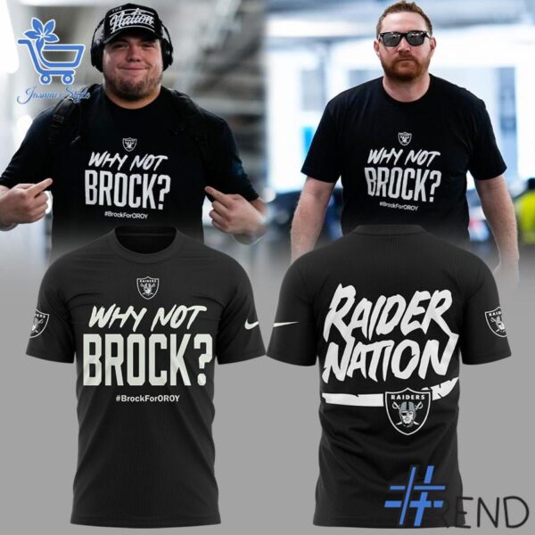 Premium quality 4 Why Not Brock Brock For Oroy Las Vegas Raiders Hoodie with a modern, versatile look