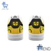Level up your look with the bold style of 3 Wu Tang Clan Cream Nike Air Force Shoes.
