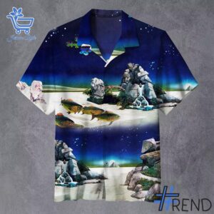 The 1 YES band Tales from Topographic Oceans Hawaiian Shirt delivers iconic streetwear energy.