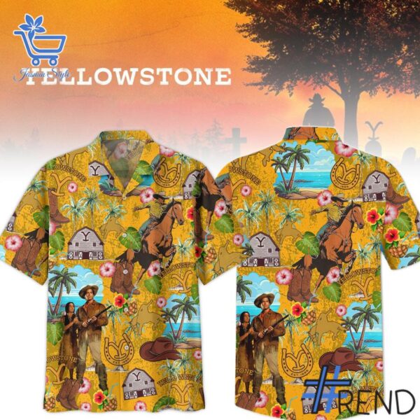 Crafted with care, the Yellowstone Hawaiian Shirt delivers a versatile look and lasting quality.