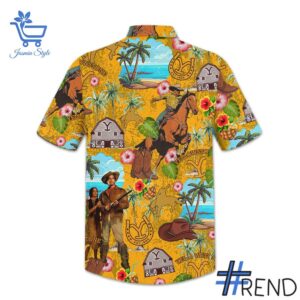 Crafted with care, the Yellowstone Hawaiian Shirt delivers a versatile look and lasting quality.