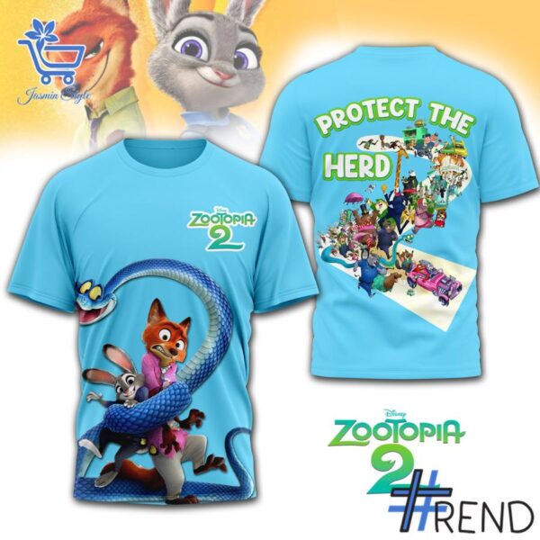 From casual to standout — 1 Zootopia 2 Protect The Herd Shirt says it all.