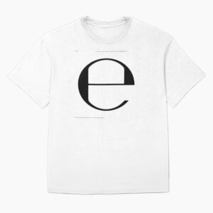 The e Album Cover T Shirt brings a timeless classic into today’s style