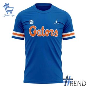 Refresh your collection with the timeless 2 1960s Throwback Uniform Florida Gators Football T Shirt.