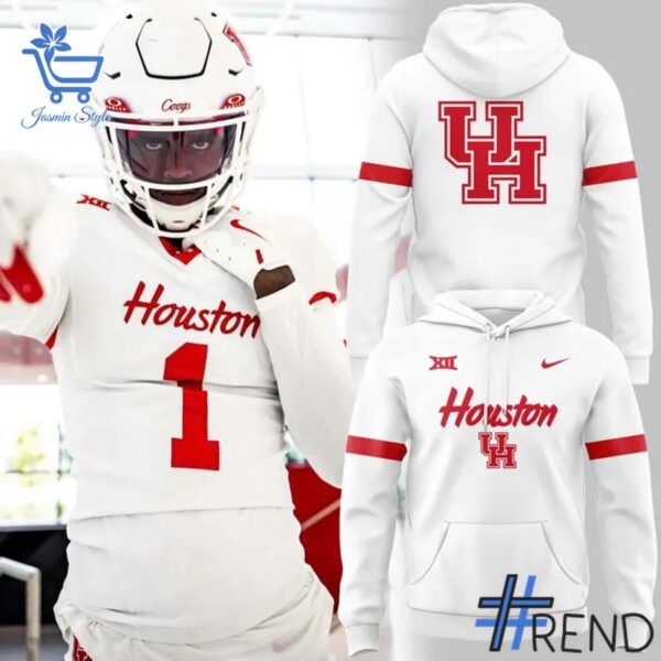 Trendy Houston Cougars Hoodie Shirt perfect for casual and streetwear outfits.
