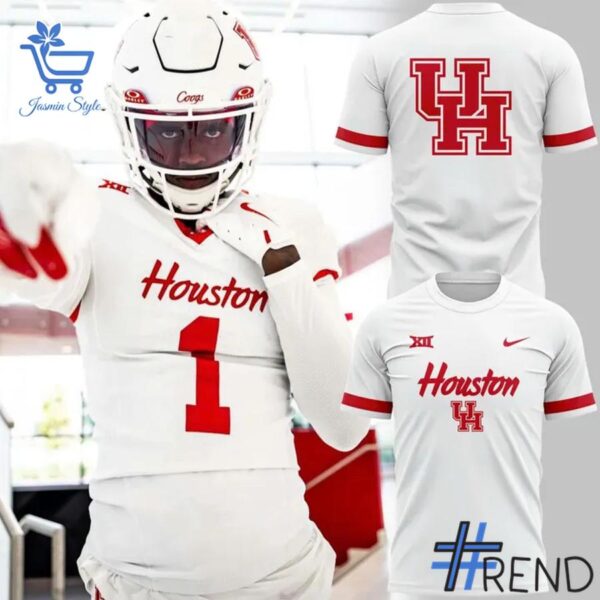 Trendy Houston Cougars Hoodie Shirt perfect for casual and streetwear outfits.