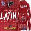 Stylish Latino Heritage Month Atlanta Falcons Hoodie designed for all-day comfort.