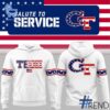 Versatile Military Appreciation Georgia Tech Yellow Jackets Wordmark Hoodie perfect for casual and sporty looks.