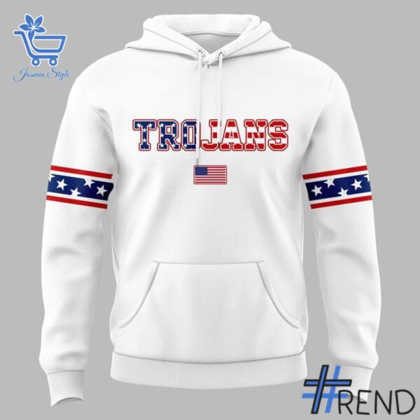 Versatile Military Appreciation USC Trojans Hoodie perfect for casual and sporty looks.