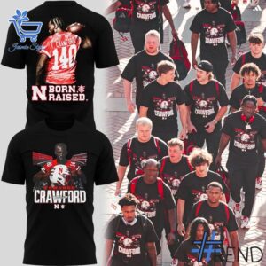 Stylish Terence Crawford x Nebraska Huskers T shirt designed for all-day comfort.