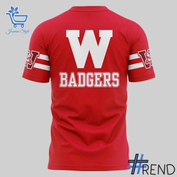 Refresh your collection with the timeless 3 2025 Throwback Uniforms Wisconsin Football T Shirt.