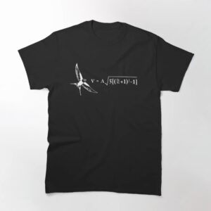 Refresh your collection with the timeless Airspeed Velocity of an Unladen Swallow T Shirt.