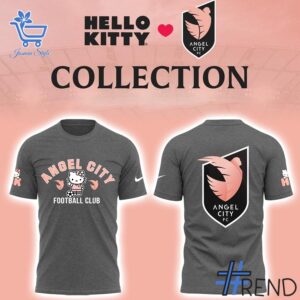 Stylish Angel City FC Hello Kitty Night Shirt designed for all-day comfort.