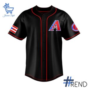 Experience the sleek design of the Arizona Diamondbacks Puerto Rican Heritage Jersey.