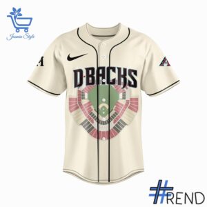 Experience the sleek design of the Arizona Diamondbacks The Hondo Rodeo Fest Jersey.