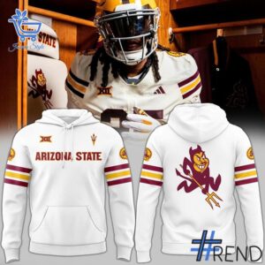 Trendy Arizona State Sun Devils Hoodie perfect for casual and streetwear outfits.