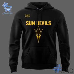 Versatile Arizona Sun Devils Football Hoodie perfect for casual and sporty looks.