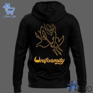 Versatile Arizona Sun Devils Football Hoodie perfect for casual and sporty looks.