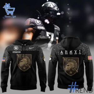 Stylish Army Black Knights US Hoodie designed for all-day comfort.