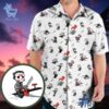 Trendy Baby Horror Characters Halloween Hawaiian Shirt perfect for casual and streetwear outfits.