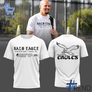 Stylish Bald Eagle Athletic Dept Philadelphia Eagles T Shirt designed for all-day comfort.