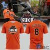 The Baltimore Orioles Cal Ripken Jr Night th Anniversary Shirt adds a colorful spark to your wardrobe.