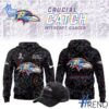 Trendy Baltimore Ravens Crucial Catch Hoodie perfect for casual and streetwear outfits.