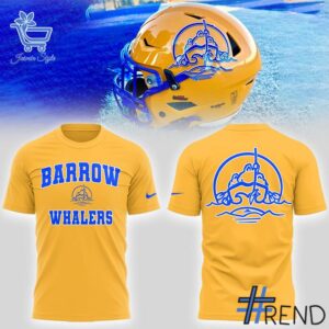 Take on every challenge with the Barrow Whaler Football Shirt Hoodie.
