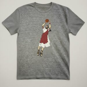 Stylish Basketball Jumpshot Jesus Shirt designed for all-day comfort.