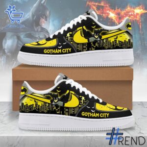 Take on every challenge with the Batman Goham City Air Force Shoes.