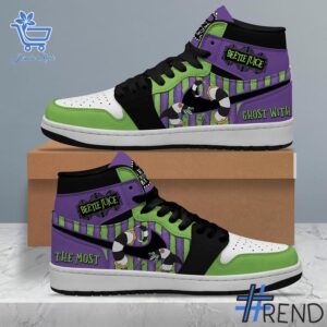 Stylish Beetlejuice Ghost With The Most Air Jordan High Top Shoes designed for all-day comfort.