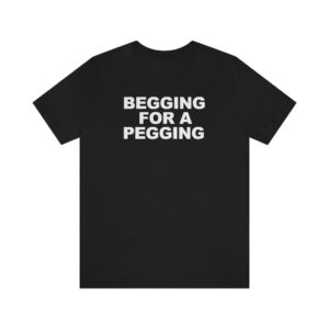 The Begging For A Pegging Shirt adds a colorful spark to your wardrobe.