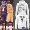 Experience the sleek design of the Black Mamba Mentality Bryant Hoodie.