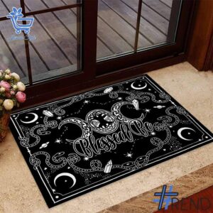 Refresh your collection with the timeless 2 Blessed Be Witch Doormat.