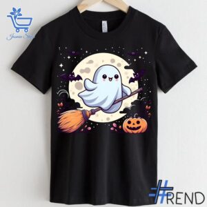 The Boo Cute Halloween Shirt adds a colorful spark to your wardrobe.
