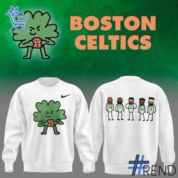 The 2 Boston Celtics New Design Logo 2025 Shirt brings street-ready confidence to everyday outfits.
