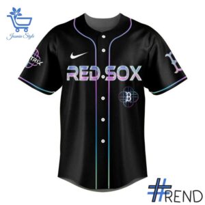 Trendy Boston Red Sox KPop Demon Hunters Jersey perfect for casual and streetwear outfits.