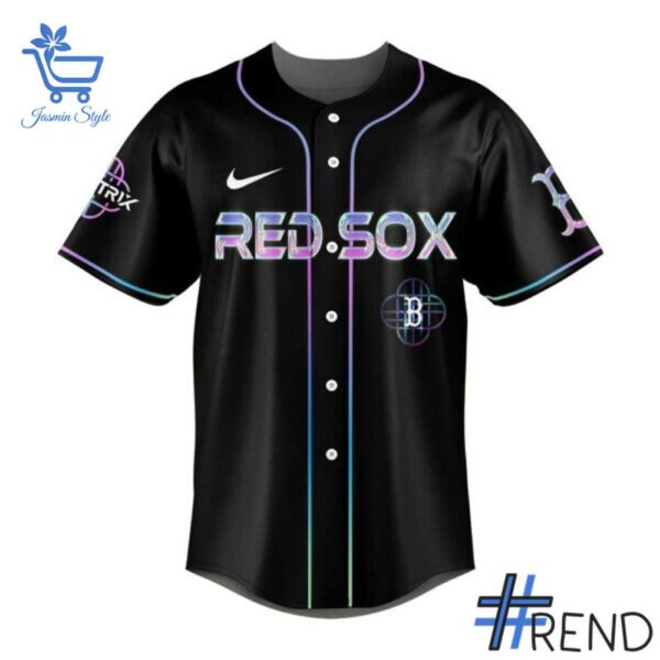 Trendy Boston Red Sox KPop Demon Hunters Jersey perfect for casual and streetwear outfits.