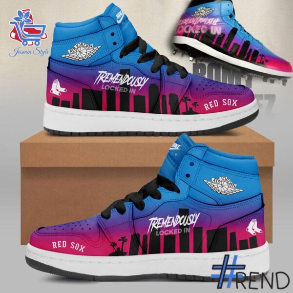 Refresh your collection with the timeless Boston Red Sox Romy Gonzalez Tremendously locked in Air Jordan Shoes.