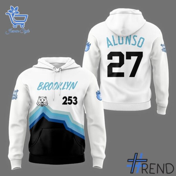 Refresh your collection with the timeless Brooklyn Cyclones x Polar Bear Pete Night Hoodie.
