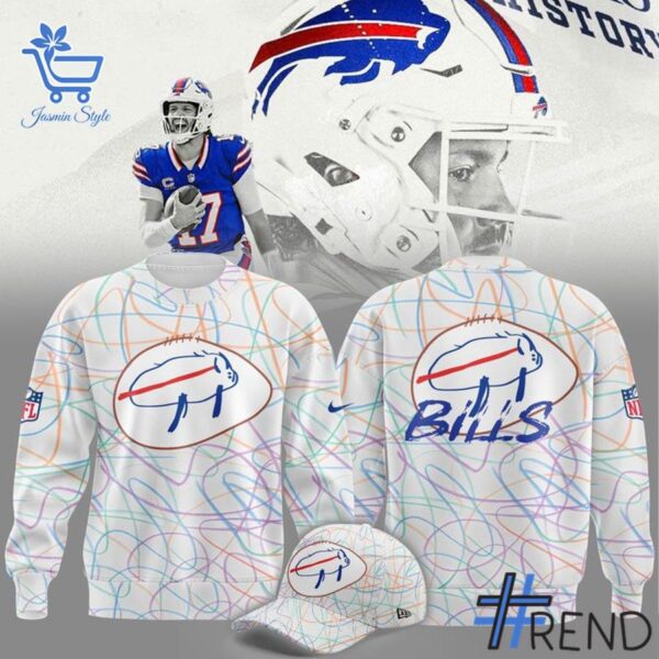 The Buffalo Bills Sesigned By Patients At Buffalo s Oishei Children s Hospital Hoodie jpg adds a colorful spark to your wardrobe.